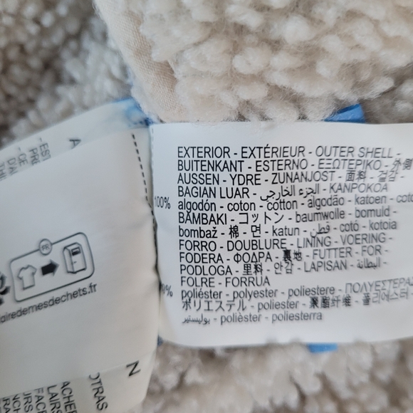 Zara Denim Jacket with Cream Sherpa Collar - Picture 6 of 14